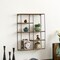 Vintiquewise Modern Decorative Wall Shelf - Stylish Multi-Functional Metal Display for Entryways, Bathrooms, Bedrooms, Living Rooms, and Offices